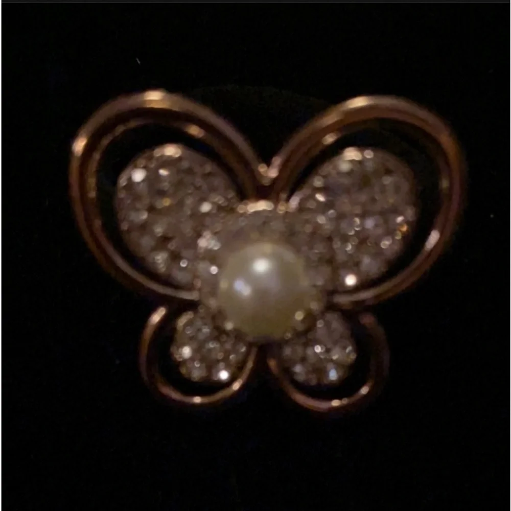 Pearl And Rhinestone Elastic Hair Tie